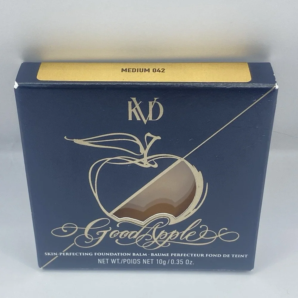 Kat Von D KVD Good Apple Skin-Perfecting Foundation Balm - Medium 042 NEW!